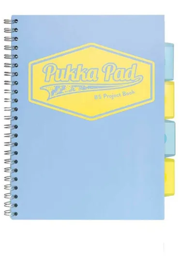 Pukka Pad Ko�onotes Project Book Pastel  B5 linia niebieski