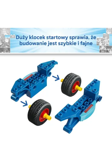 LEGO Marvel Spidey na motocyklu kontra Rhino 11206