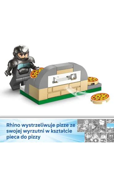 LEGO Marvel Spidey na motocyklu kontra Rhino 11206