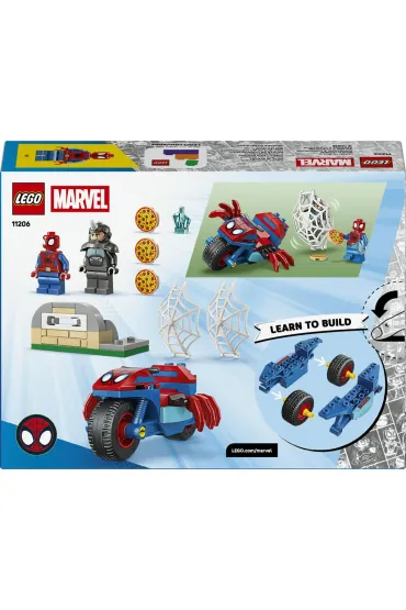 LEGO Marvel Spidey na motocyklu kontra Rhino 11206
