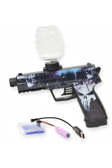 Pistolet na kulki �elowe z �adowark� Pegaz Toys