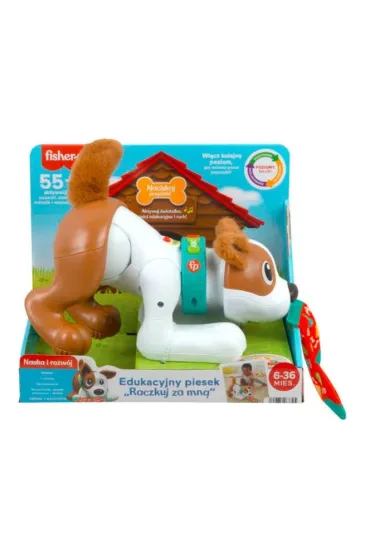 Fisher-Price Edukacyjny Piesek Raczkuj za mn� HHH15 Mattel