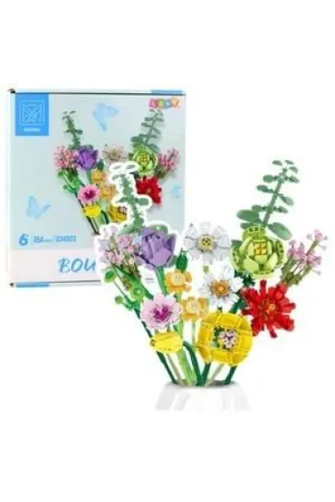 Klocki konstrukcyjne Bukiet Kwiat�w 854el