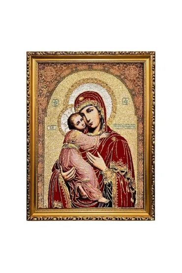 Obraz Haftowany Matka Bo�a W�odzimierska 42/32cm