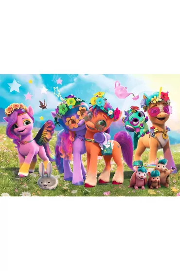 Puzzle 100 el. Zabawne Kucyki Trefl