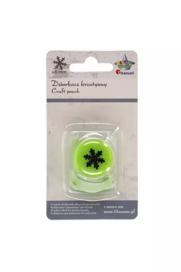 Hasta Dziurkacz z motywem P�atek �niegu 18mm