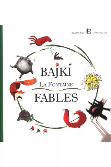 Bajki La Fontaine Fables + pyta CD - Jean De La Fontaine