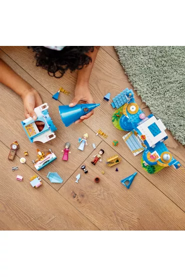 LEGO ǀ Disney Princess Zamek Kopciuszka i ksicia z bajki 43206