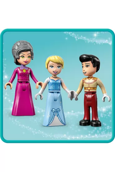 LEGO ǀ Disney Princess Zamek Kopciuszka i ksicia z bajki 43206