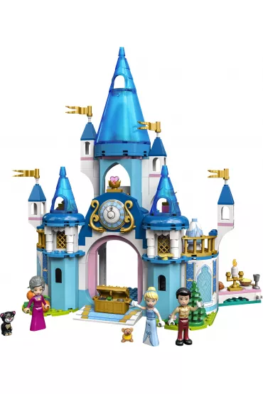LEGO ǀ Disney Princess Zamek Kopciuszka i ksicia z bajki 43206