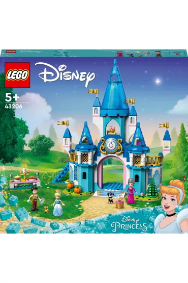 LEGO ǀ Disney Princess Zamek Kopciuszka i ksicia z bajki 43206