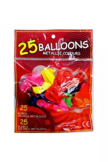 Swede Balony metalic 25 szt.