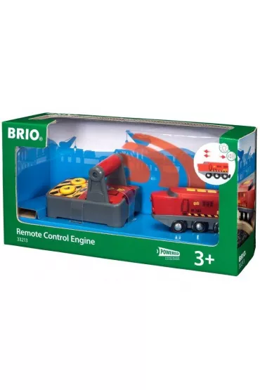 Lokokomotywa czerwona zdalnie sterowana 33213 Brio