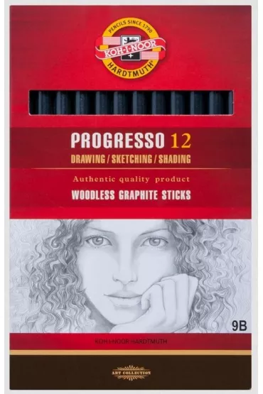 Koh-I-Noor O��wek Progresso 9B 12 szt.