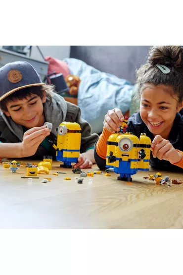 LEGO Minions Minionki z klock�w i ich gniazdo 75551