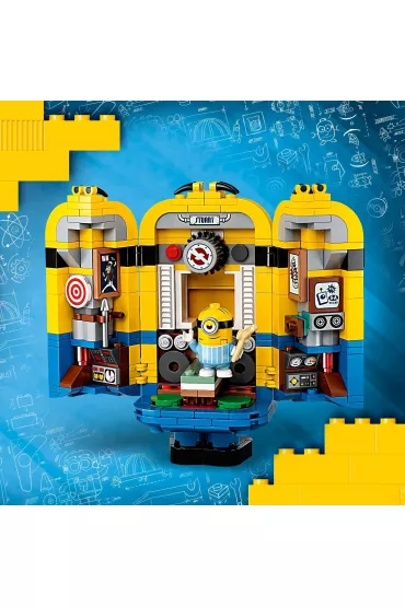 LEGO Minions Minionki z klock�w i ich gniazdo 75551
