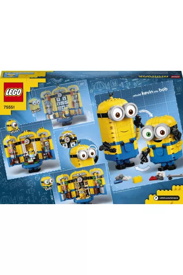LEGO Minions Minionki z klock�w i ich gniazdo 75551