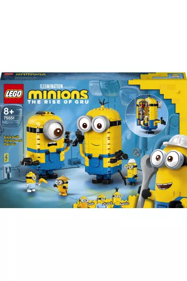 LEGO Minions Minionki z klock�w i ich gniazdo 75551