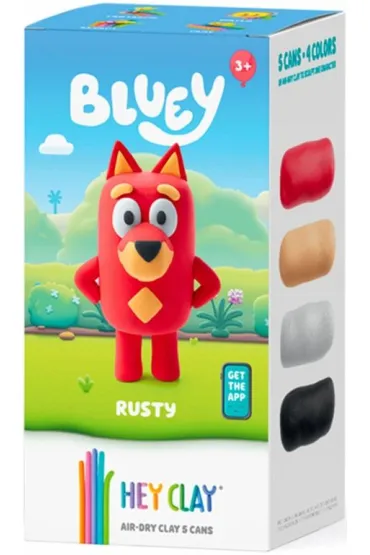 BLUEY ZEST KREAT HEY CLAY RUSTY 15X7X7 PUD