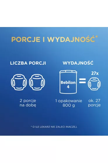 Bebilon 4 Pronutra-Advance Formua na bazie mleka po 2. roku ycia 800 g