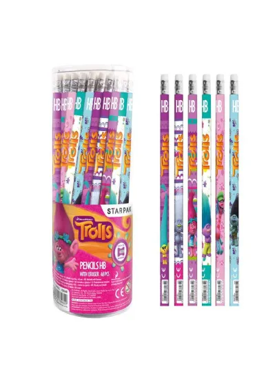 Starpak O��wek z gumk� Trolls