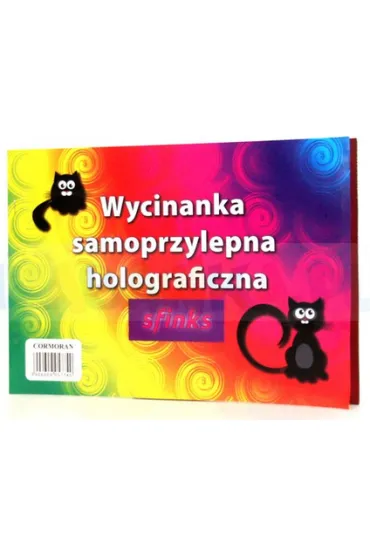 Cormoran Wycinanka samoprzylepna A4 holograficzna sfinks