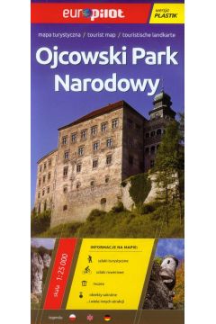 Ojcowski Park Narodowy mapa turystyczna 1:25 000 laminowana