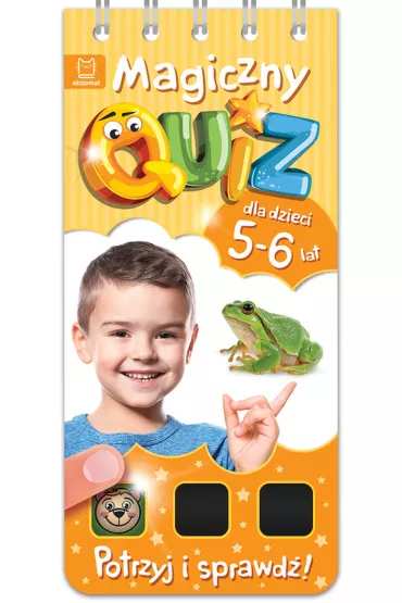 Magiczny quiz dla dzieci 5-6 lat. Pomara�czowy