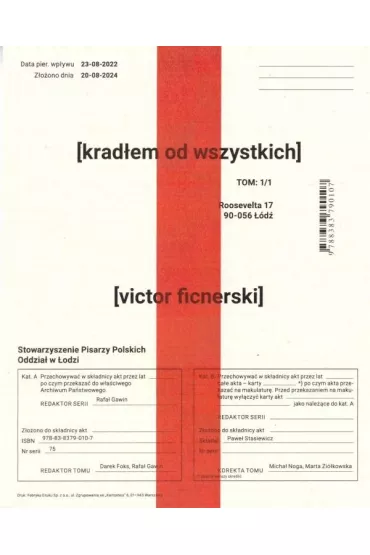 [krad�em od wszystkich] - Victor  Ficnerski