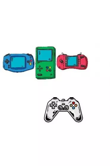 MCD Karteczki memo gamer 4 szt.