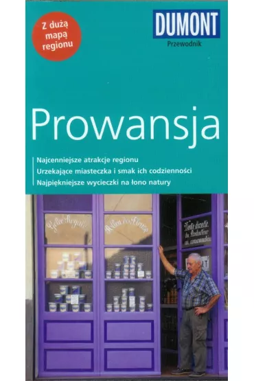 Prowansja przewodnik z du�� map� regionu