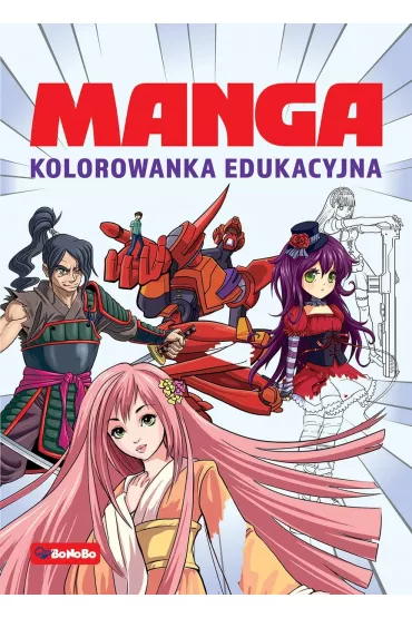 Manga Kolorowanka edukacyjna