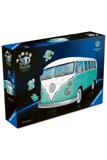 Puzzle Iconics 224 el. 3D Volkswagen T1 Ravensburger