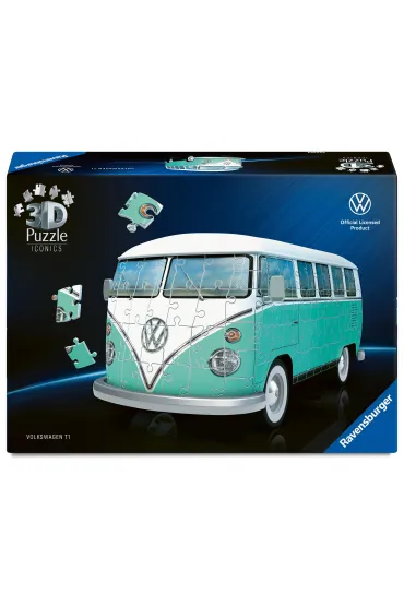 Puzzle Iconics 224 el. 3D Volkswagen T1 Ravensburger