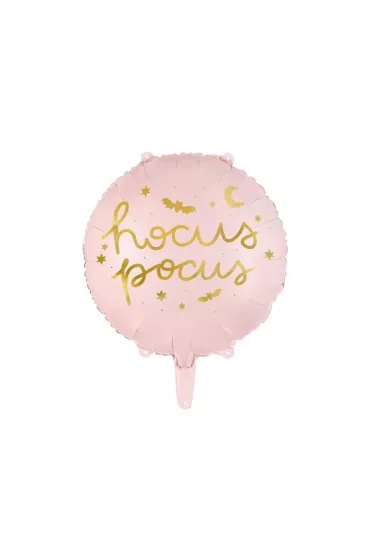 PartyDeco Balon foliowy Hocus Pocus r�owy 45cm
