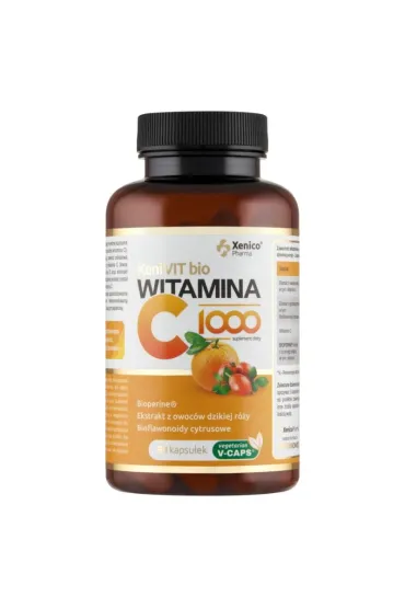 Xenico Pharma XeniVIT bio Witamina C 1000 suplement diety 90 kaps.