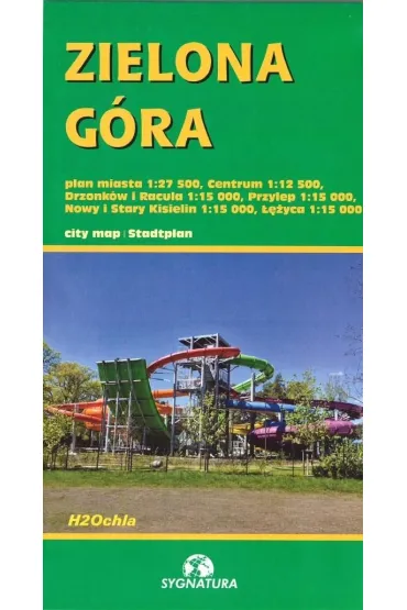 Plan miasta - Zielona G�ra w.2026