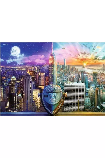Puzzle 2x500 el. Wycieczka po Ameryce Trefl