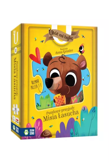 Puzzle U�� mi bajk�! Puzzlowe przygody Misia �asucha Zielona Sowa