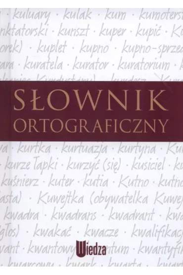 S�ownik ortograficzny (26 000 hase�) - W Wichrowska