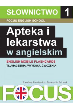 eBook Apteka i lekarstwa w angielskim. Zestaw 1 epub