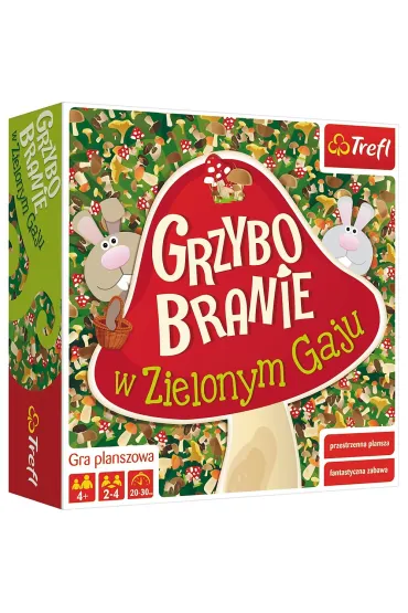 Grzybobranie w Zielonym Gaju gra planszowa