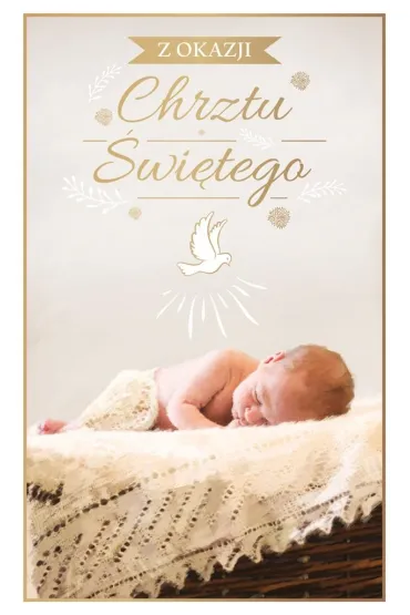 AbCard Kartka okoliczno�ciowa Chrzest CHM04