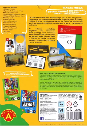 Escape Room 2. Z�odzieje dzie� sztuki Alexander