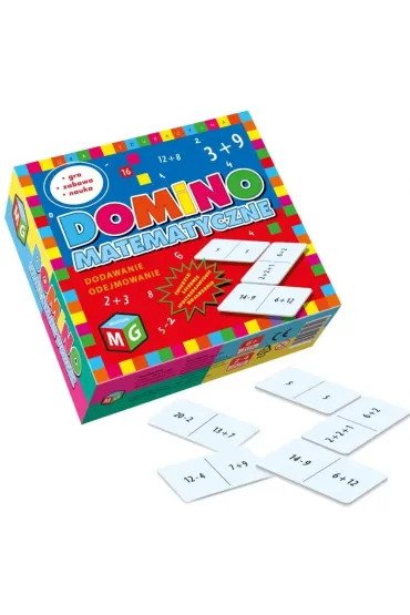 Domino matematyczne. Dodawanie i odejmowani Multigra