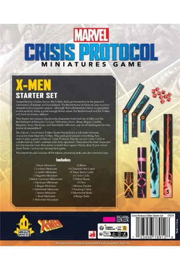 Marvel: Crisis Protocol CP271 X-Men Starter Set Atomic Mass Games