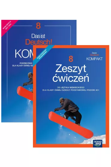 Das ist Deutsch! Kompakt 8. Podr�cznik i zeszyt �wicze� do j�zyka niemieckiego dla klasy 8 szko�y podstawowej - Jolanta Kami�ska