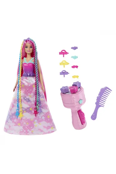 Barbie Dreamtopia Ksi�niczka Zakr�cone pasemka Mattel