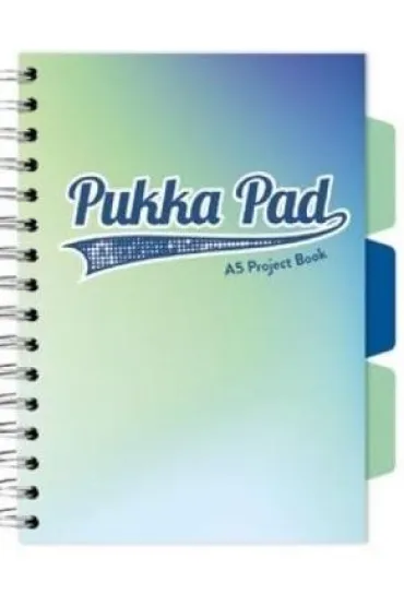 Pukka Pad Project Book A5 Seafoam Morski kratka, 80g 100 kartek