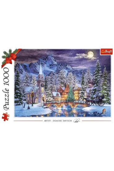 Puzzle 1000 el. �wi�teczna atmosfera Trefl
